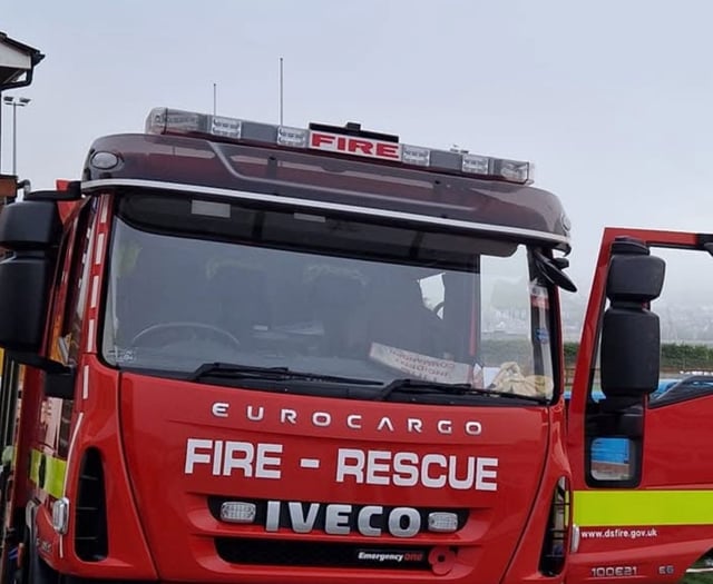 Firefighters rescue casualty trapped under vehicle 