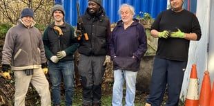 Volunteers begin community centre makeover