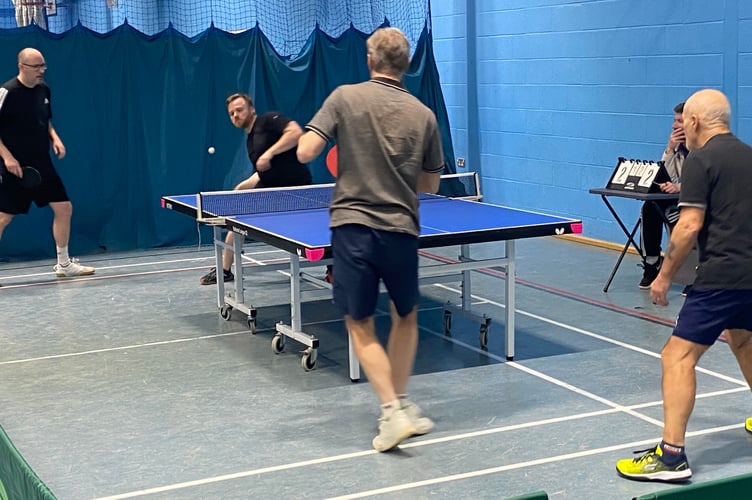 Mark Sharratt + Pete Chadwick (Teignmouth Aces) v Keith Haslam + Martin Dilkes (NA Raptors)