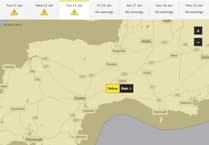 Met office issues rain warning