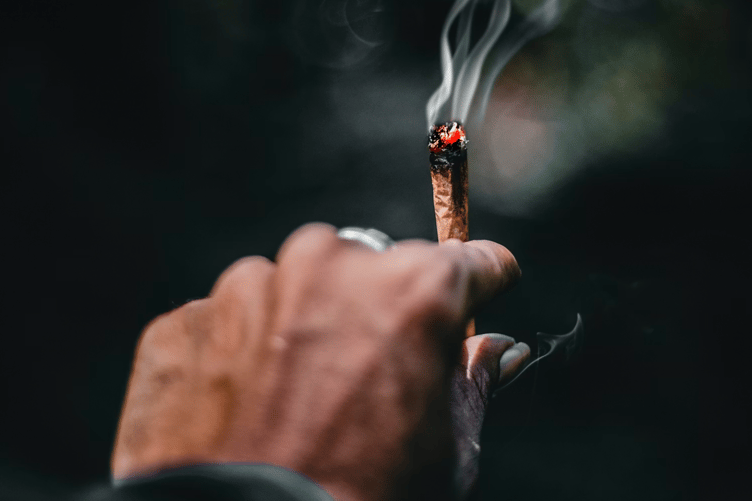 Cannabis stock image