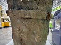 Ancient Bronze Age urn at Newton Abbot