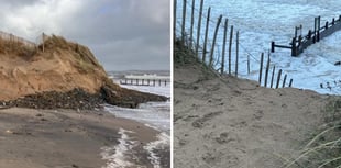 Dawlish Warren storm damage warning