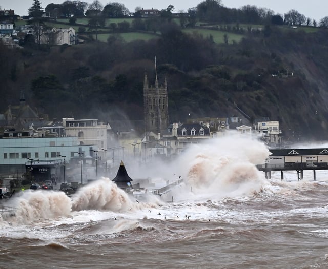 Devon braced for Storm Chandra