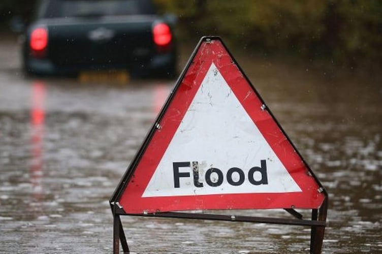 Storm Chandra has caused flooding across Somerset.