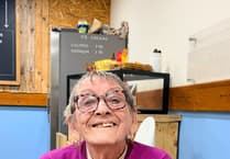 Doreen, 84, makes splash in Newton Abbot