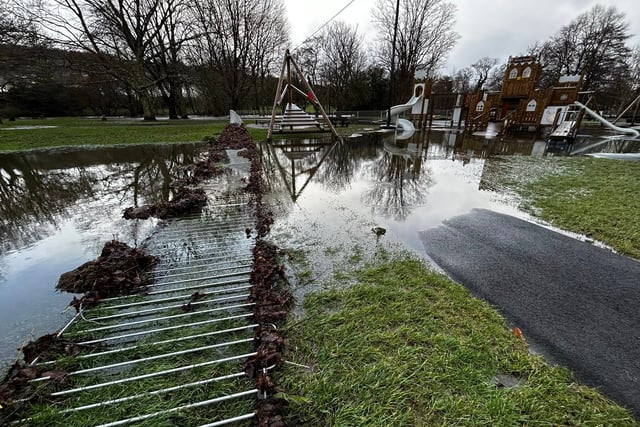 Flood damage forces closure of park