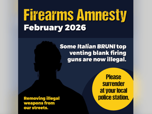 Nearly 60 blank-firer guns surrendered to police
