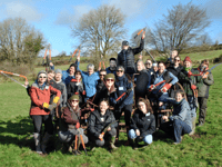 Volunteer Day: Hedge planting at Dartmoor farm 