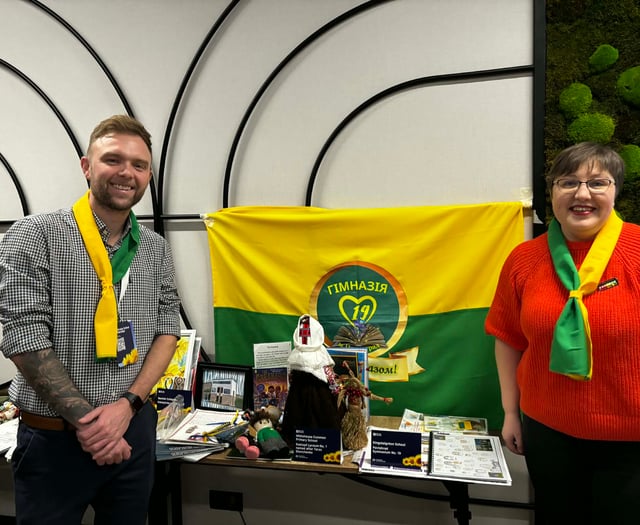 Teignbridge head fosters UK-Ukraine school ties