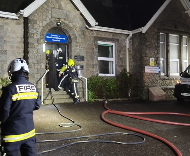 Firefighters' critical training in Teignbridge