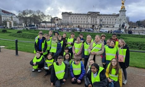Students visit to see sights of London 