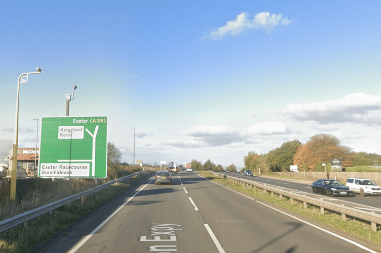 A38, Northbound