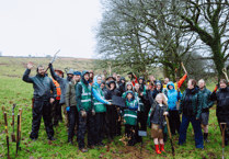 Moor Trees celebrates planting 200,000th tree on Dartmoor