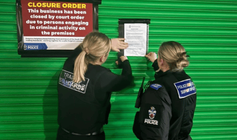 Another South Devon shop shut down in illegal tobacco clampdown