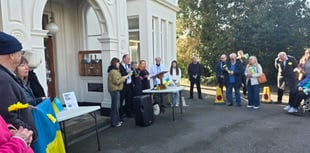Dawlish marks Ukraine conflict anniversary