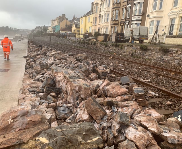 Dawlish sea wall closure: Walkers urged to be kind to staff