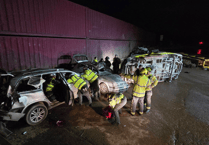 In Pictures: Newton Abbot fire drill with Western Medical