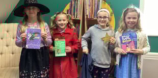 Children celebrate reading on World Book Day 