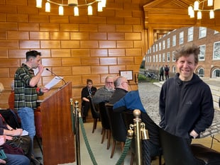 Josh Widdicombe joins protest against controversial development