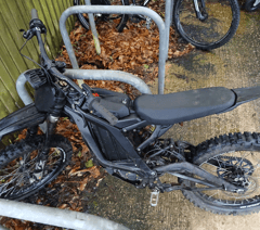 E-bike seized after rider's near miss with car