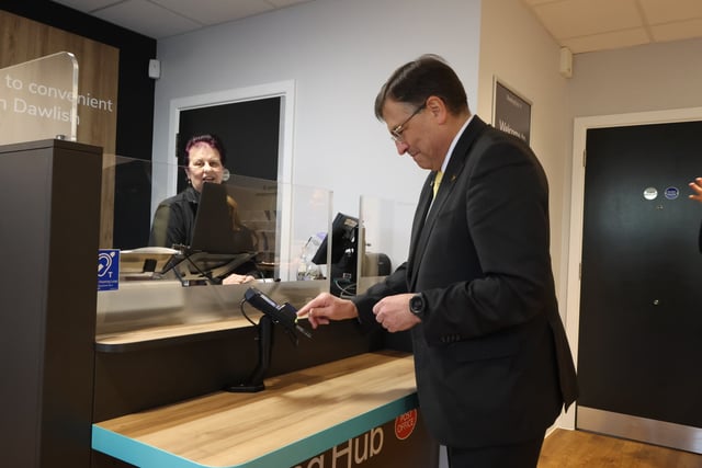 Official opening of new banking hub 