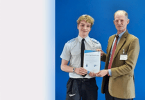 'Bursting with pride', say Newton Abbot police as cadet chosen by High Sheriff