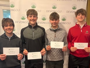 Third time lucky for DevonGolf finals day