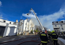In Pictures: Teignbridge fire crews tackle Torquay hotel blaze