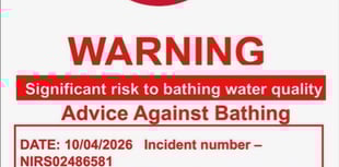 Sewage leak warning affecting Shaldon beach 