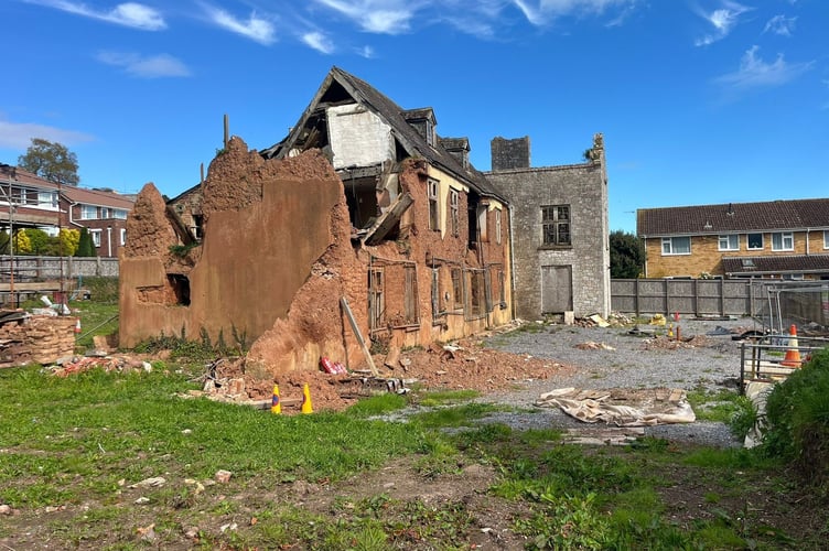 Former vicarage in Weech Road, Dawlish. Photo contributed
