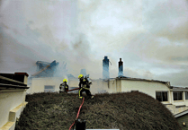 In Pictures: Teignbridge fire crews help tackle Bigbury-on-Sea house fire