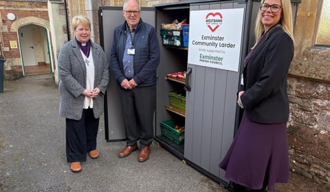 Larder's new weather-proof home 