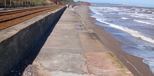Sea wall footpath reopens ahead of schedule after storm repairs