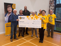 Marie Curie benefits from village show's generosity