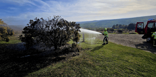 'Take a picnic', says fire crew after Top Tor disposable BBQ fire 