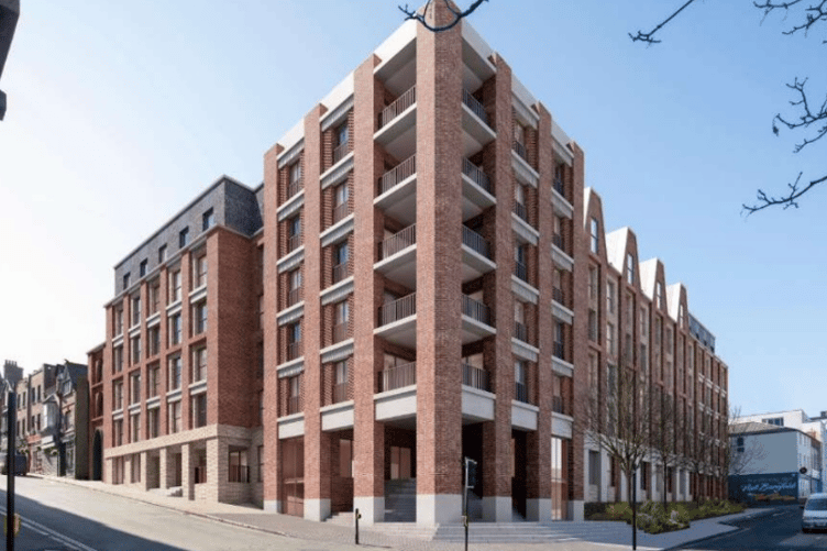 Revised plans for the Mary Arches car park site in Exeter