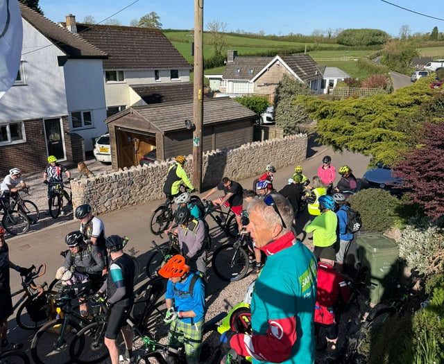 Charity bike ride raises thousands of pounds for Samaritans