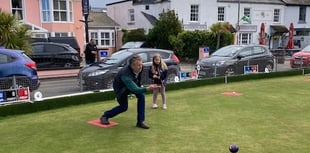 Bowling gets underway in Shaldon