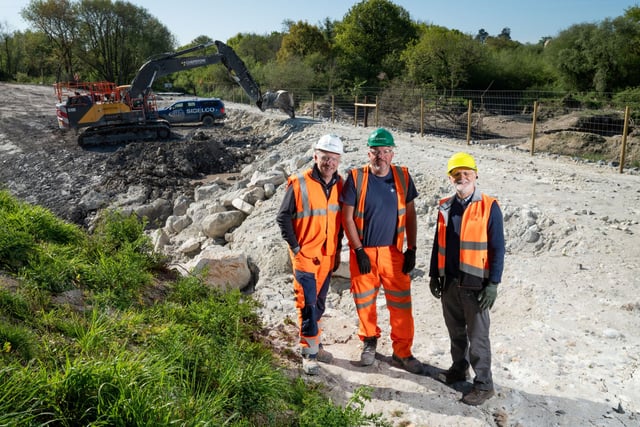 Stover Canal embankment repairs to restore footpath underway