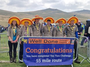 Ten Tors triumph for Teignbridge Scouts