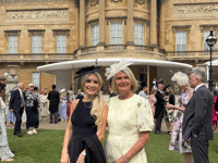 Kingsteignton town clerk at royal garden party