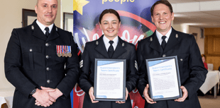 Teignmouth officers praised at awards ceremony