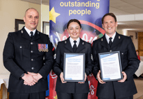 Teignmouth officers praised at awards ceremony