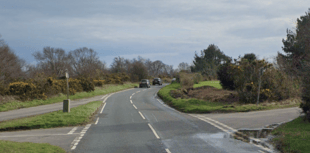 No injuries after two-vehicle collision on back road