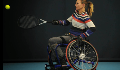 Stolen wheelchair leaves paralysed tennis player devastated