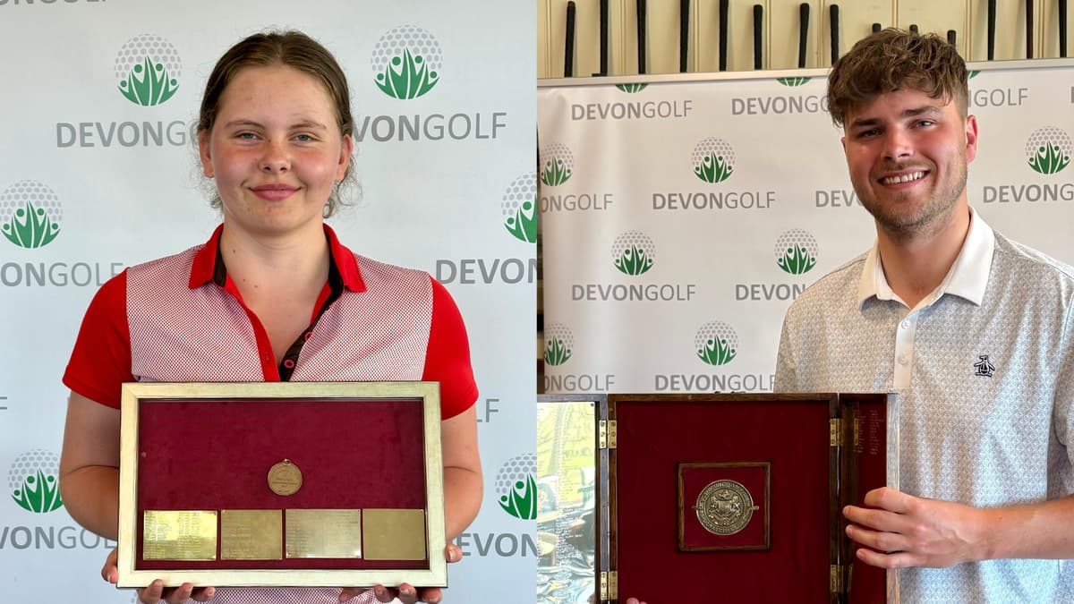 Teignmouth and Stover golfers grasp gold medals
