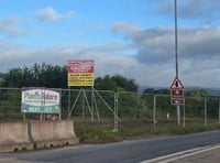 Plant firm owner protests over land row