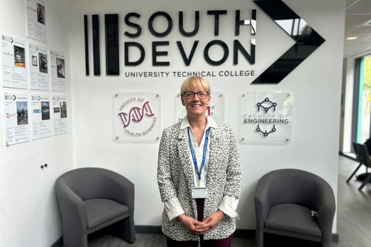 Claire Plumb, headteacher South Devon UTC. photo contributed