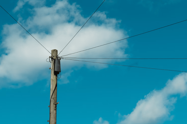 Broadband stock image
